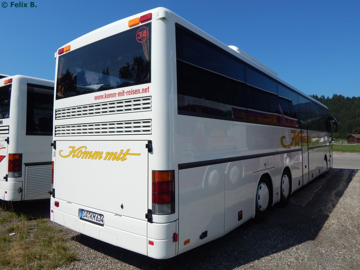 Setra 317 GT-HD von Komm mit Reisen aus Deutschland in Ofterschwang.