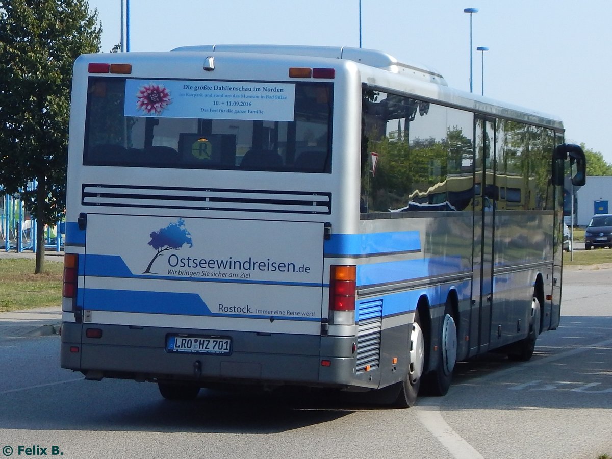 Setra 317 UL von Ostseewindreisen aus Deutschland in Rostock.