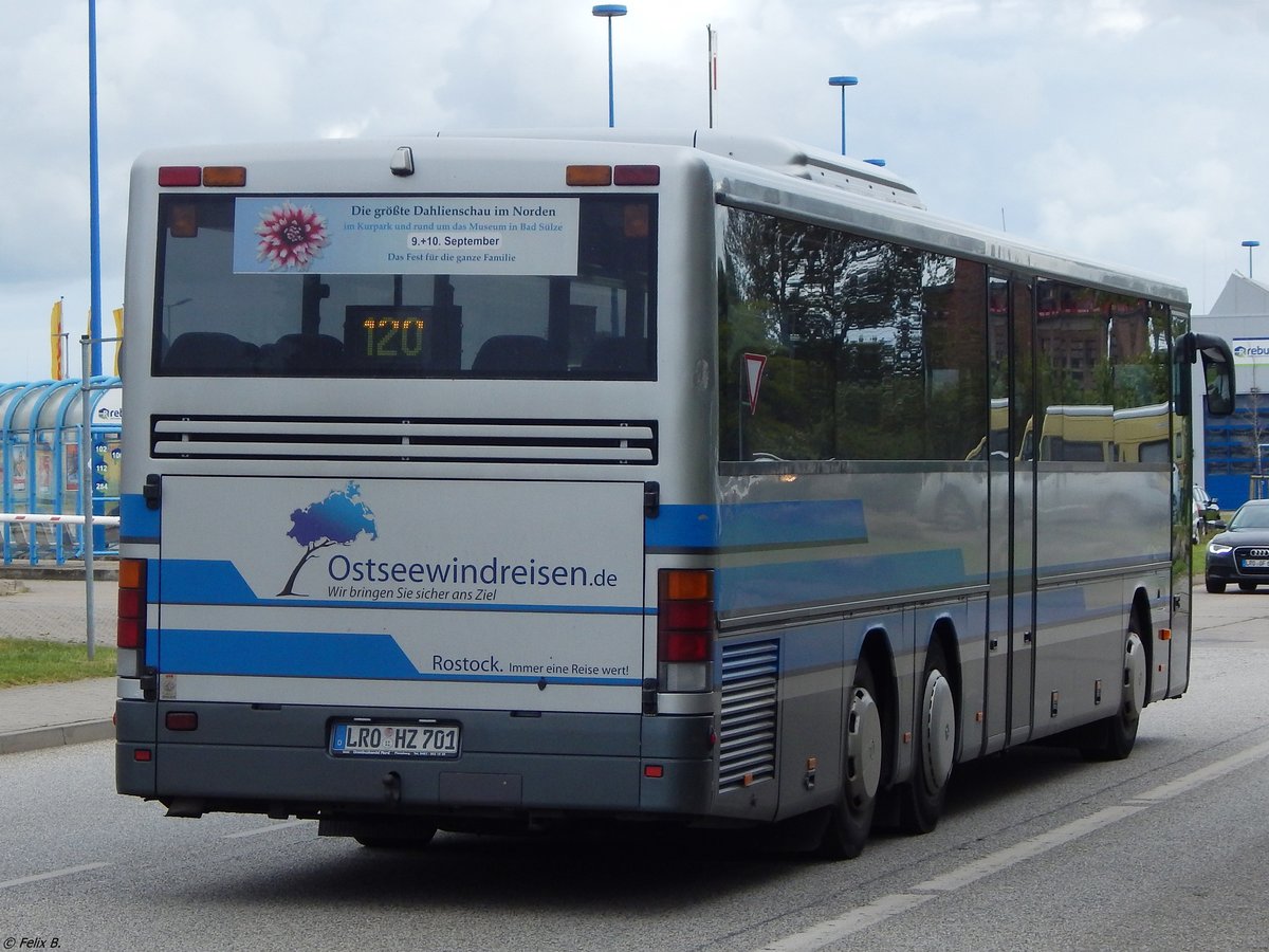 Setra 317 UL von Ostseewindreisen aus Deutschland in Rostock. 