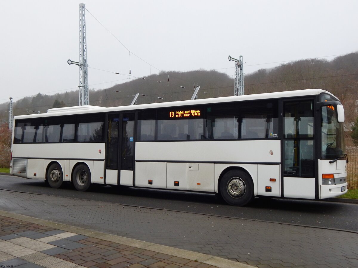 Setra 317 UL der VVR in Sassnitz. 