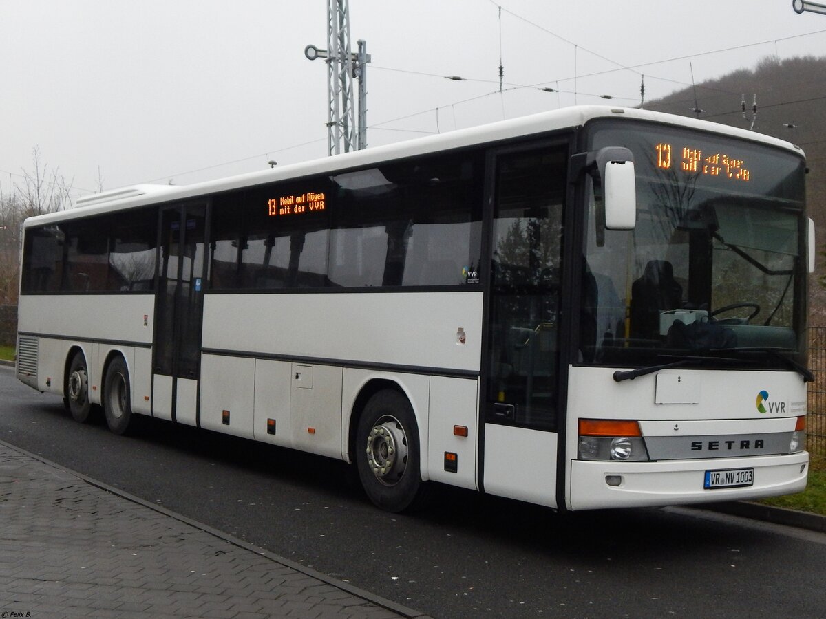 Setra 317 UL der VVR in Sassnitz. 