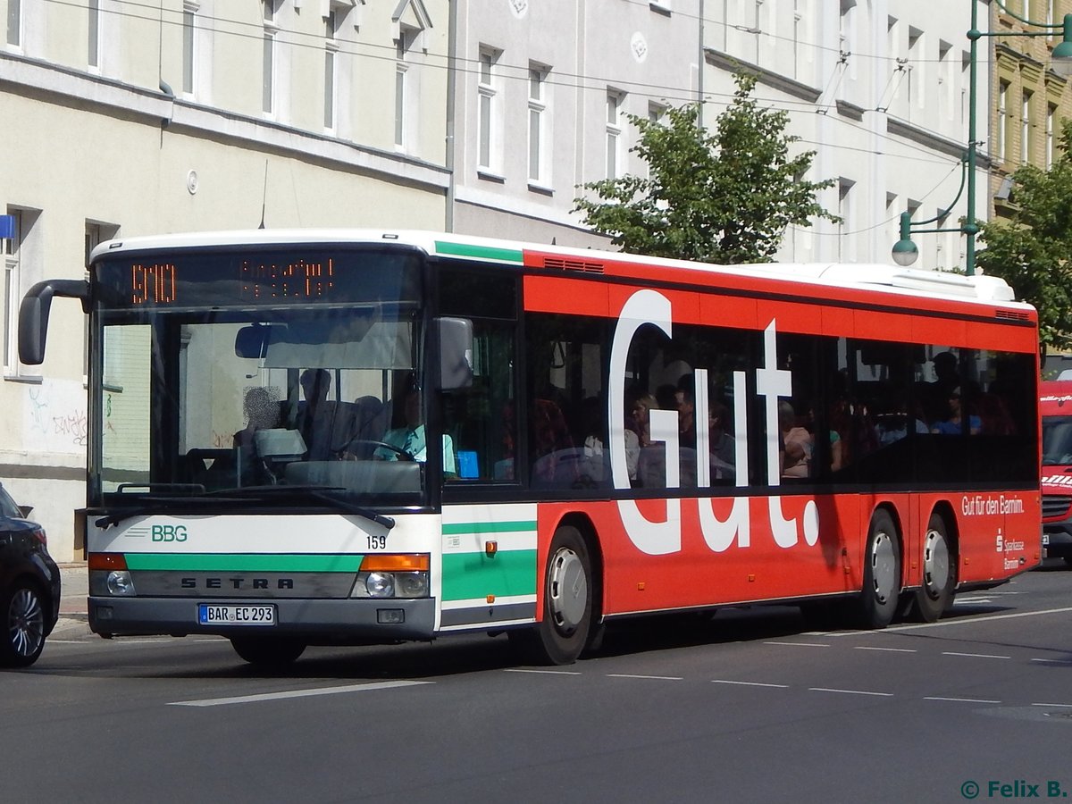 Setra 319 NF der Barnimer Busgesellschaft in Eberswalde.