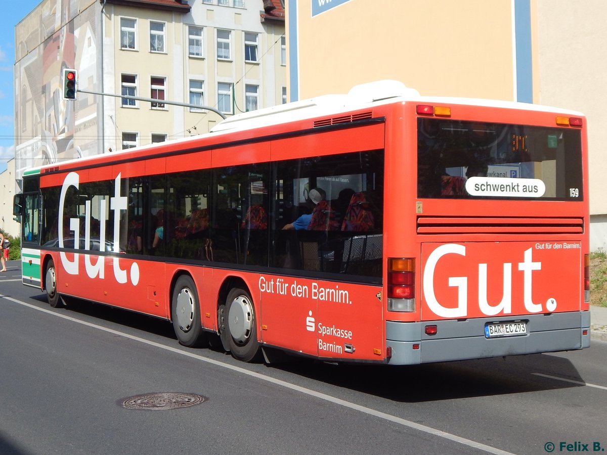 Setra 319 NF der Barnimer Busgesellschaft in Eberswalde.