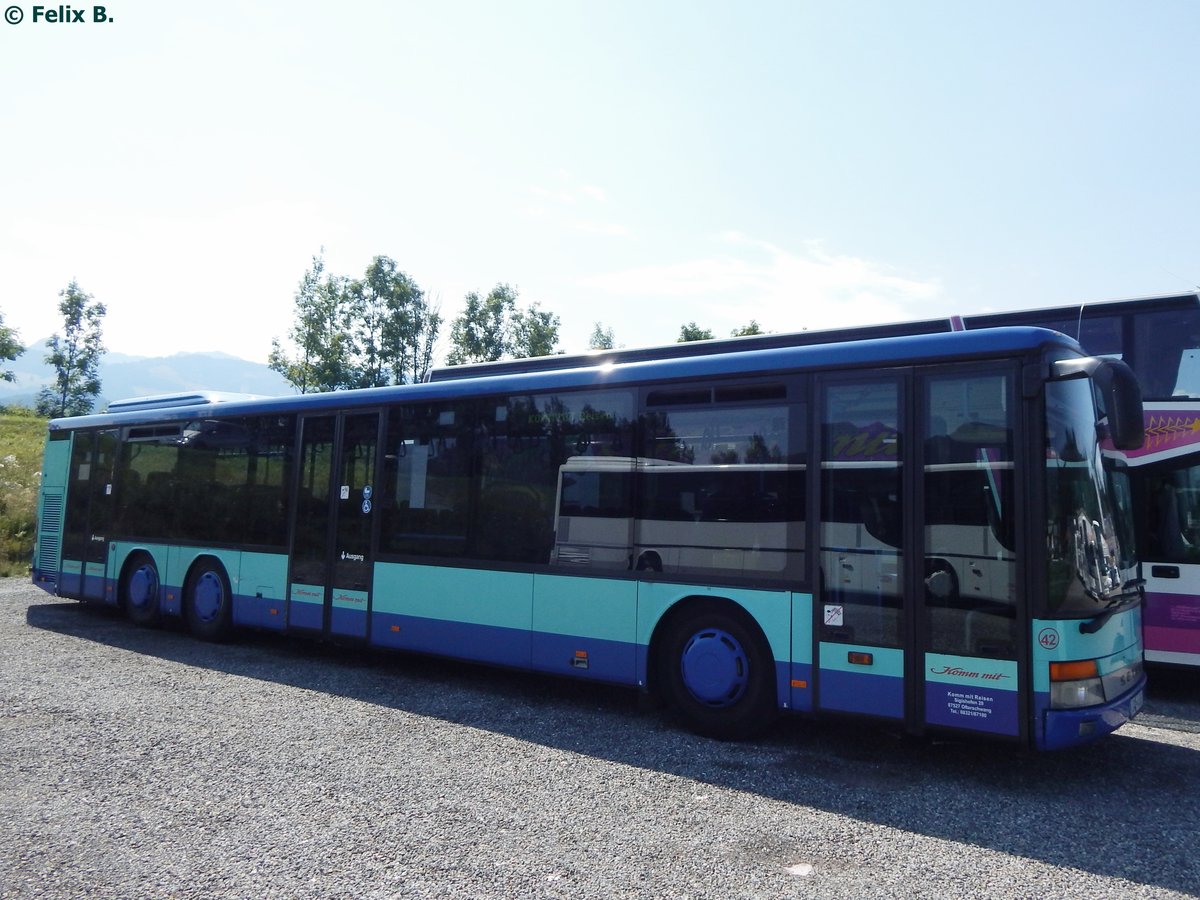 Setra 319 NF von Komm mit Reisen aus Deutschland in Ofterschwang.