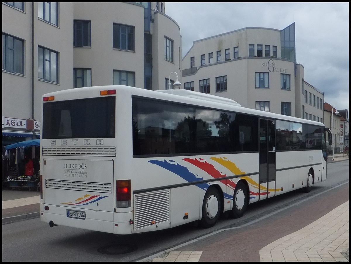 Setra 319 UL von Heike Bs aus Deutschland in Sassnitz.