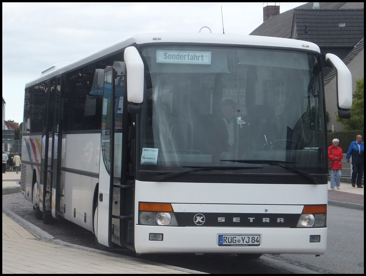 Setra 319 UL von Heike Bs aus Deutschland in Sassnitz.