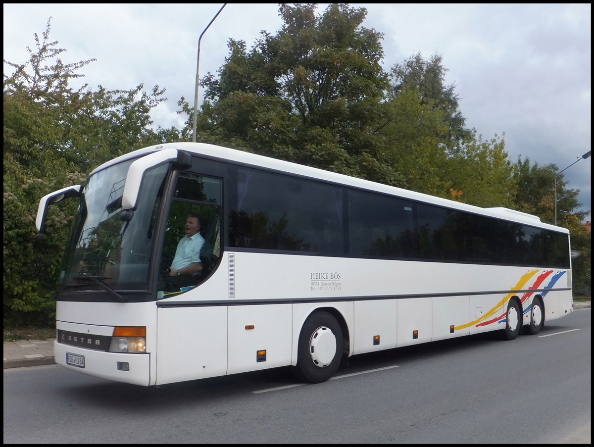 Setra 319 UL von Heike Bs aus Deutschland in Sassnitz.