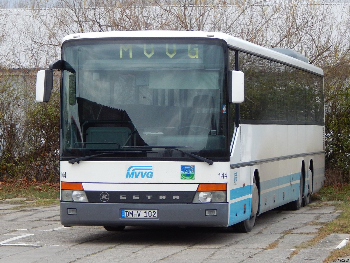 Setra 319 UL der MVVG in Neubrandenburg.