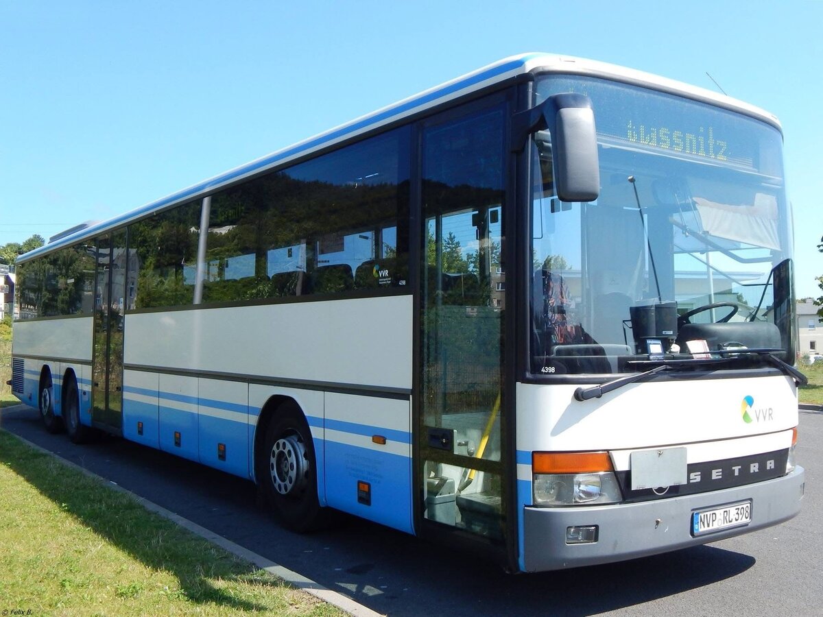 Setra 319 UL der VVR in Sassnitz.