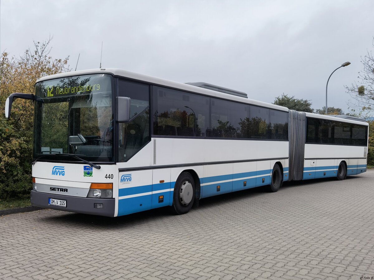 Setra 321 UL der MVVG in Waren.