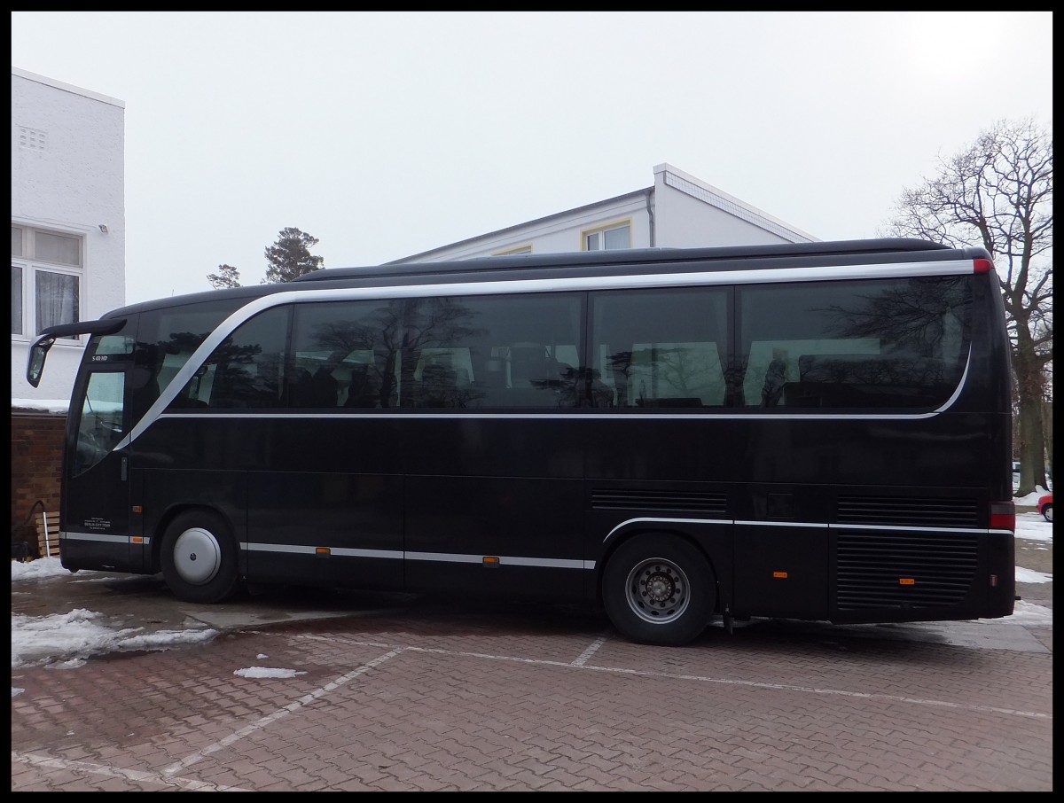 Setra 411 HD von Dr. Herrmann aus Deutschland in Baabe.