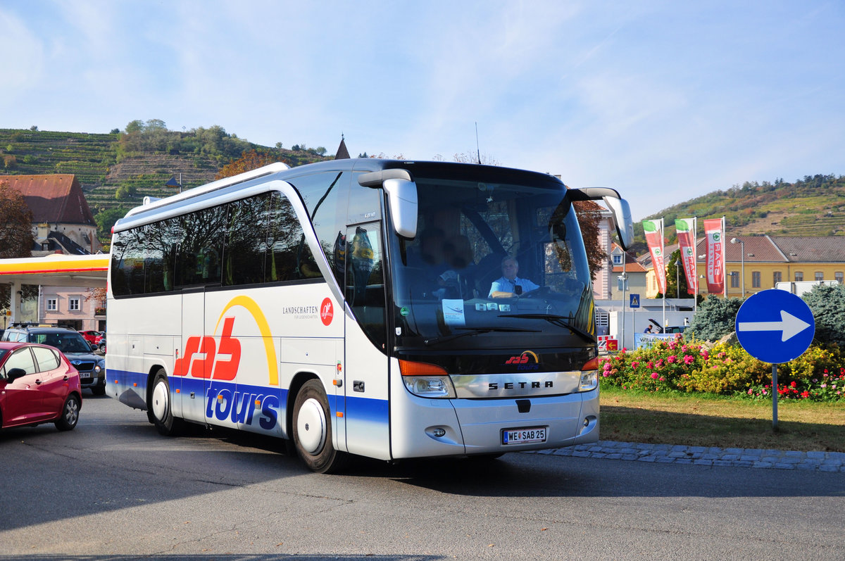 Setra 411 HD von SAB Tours aus sterreich in Krems.