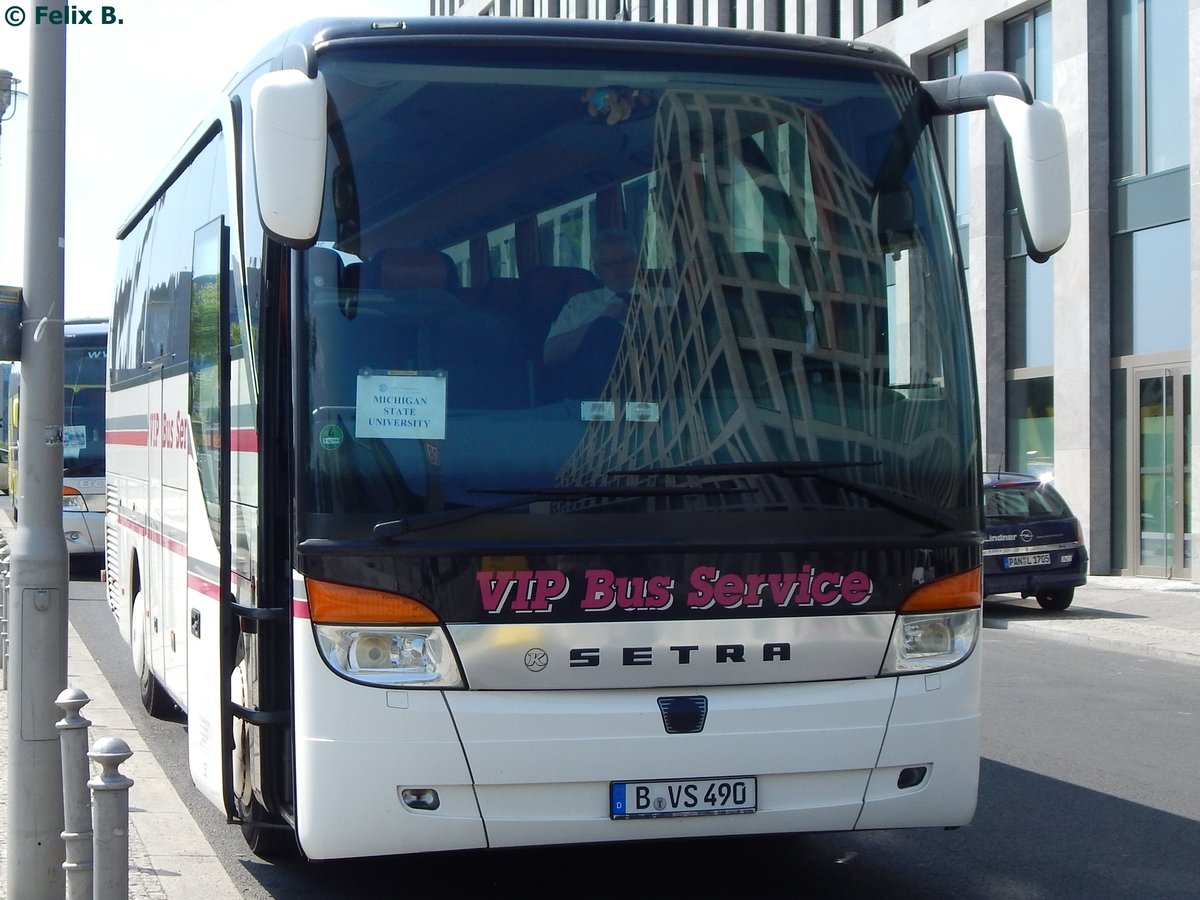 Setra 411 HD von Vip-Bus-Service aus Deutschland in Berlin.