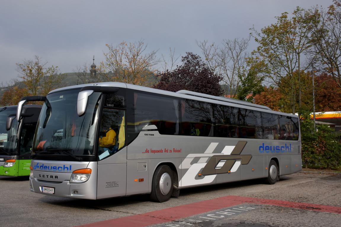 Setra 415 GT von Deuschl Reisen aus sterreich 09/2017 in Krems