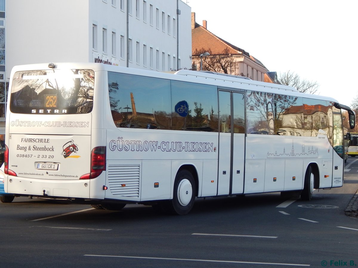 Setra 415 GT von Güstrow-Club-Reisen aus Deutschland in Güstrow.