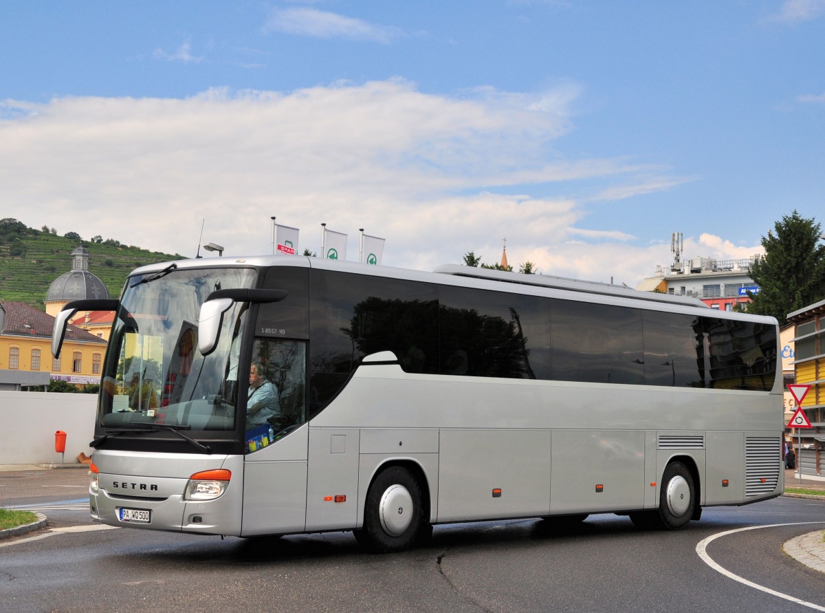 Setra 415 GT-HD aus Deutschland am 12.Juli 2014 in Krems.