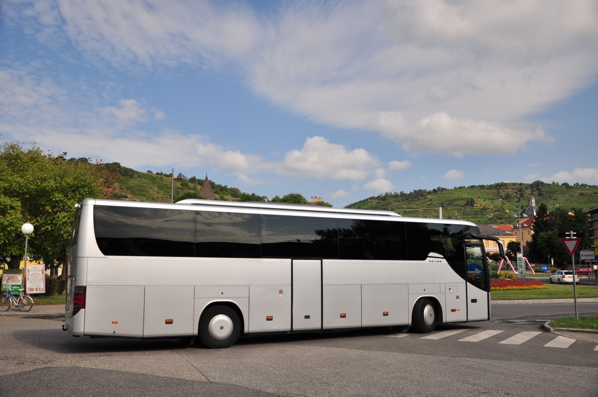 Setra 415 GT-HD aus sterreich am 12.Juli 2014 in Krems.