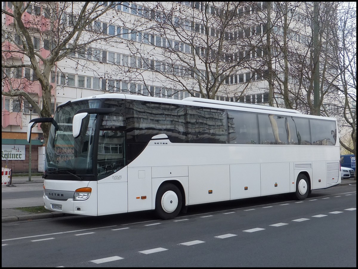 Setra 415 GT-HD aus Spanien in Berlin.