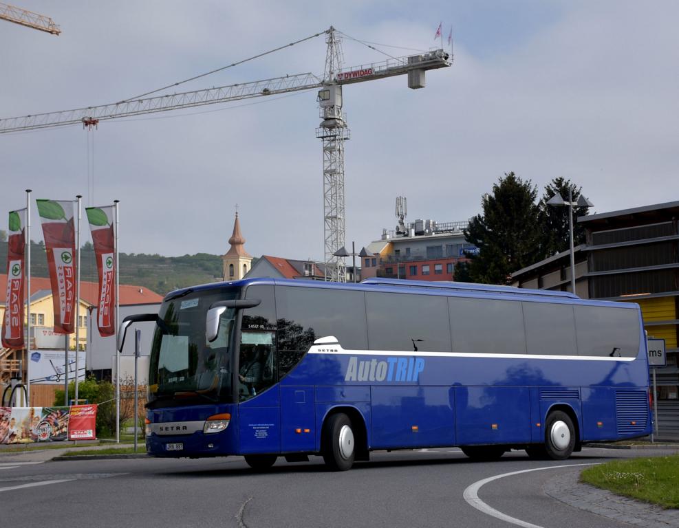 Setra 415 GT-HD von Auto Trip aus LT in Krems.