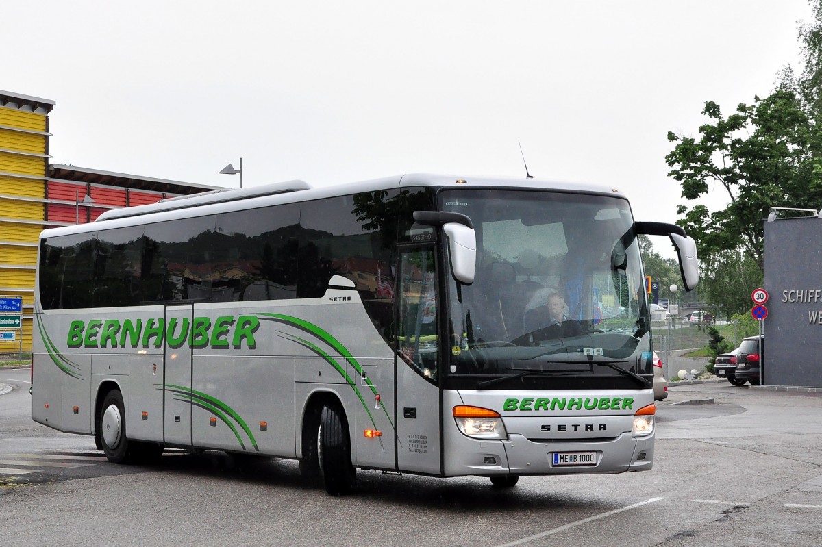 Setra 415 GT-HD von Bernhuber Reisen aus sterreich am 22.5.2015 in Krems.