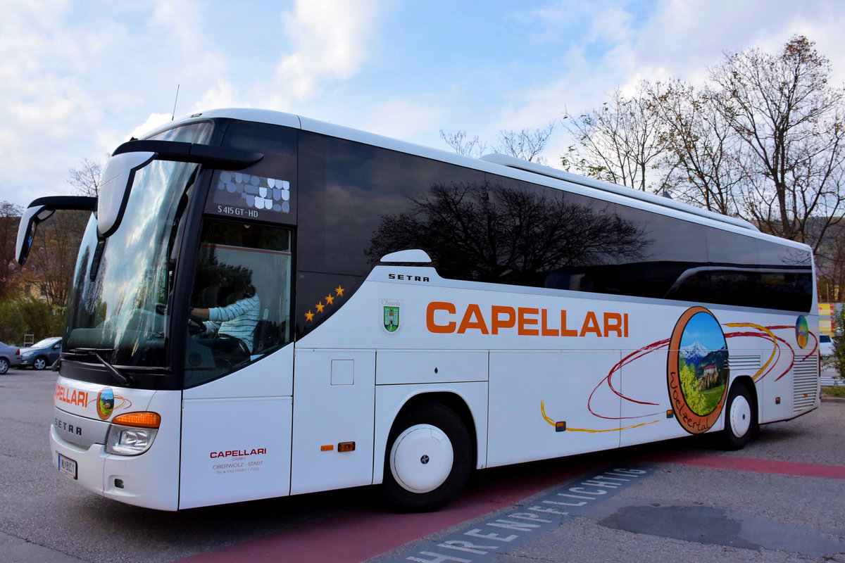 Setra 415 GT-HD von Capellari Reisen aus sterreich in Krems.