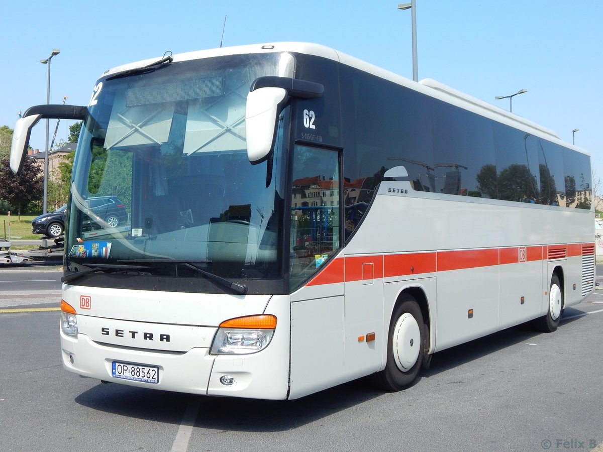 Setra 415 GT-HD von DB IC/Sindbad aus Polen in Berlin.