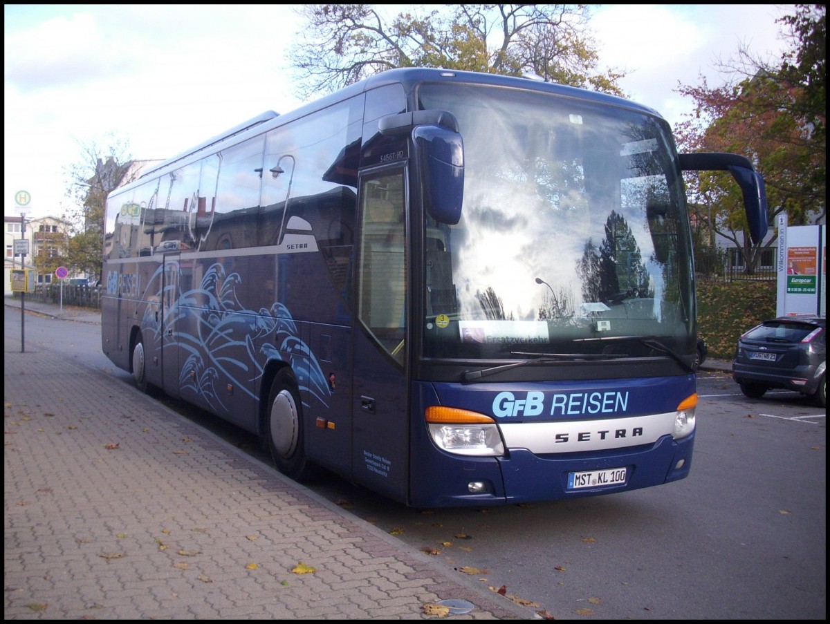 Setra 415 GT-HD von GFB-Reisen aus Deutschland in Bergen.