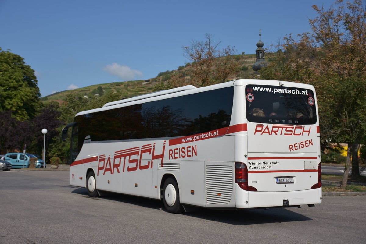 Setra 415 GT-HD von Partsch Reisen aus sterreich 2017 in Krems.