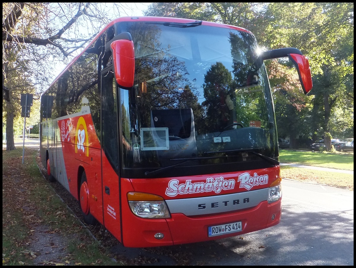 Setra 415 GT-HD von Schmtjen Reisen aus Deutschland in Weimar.