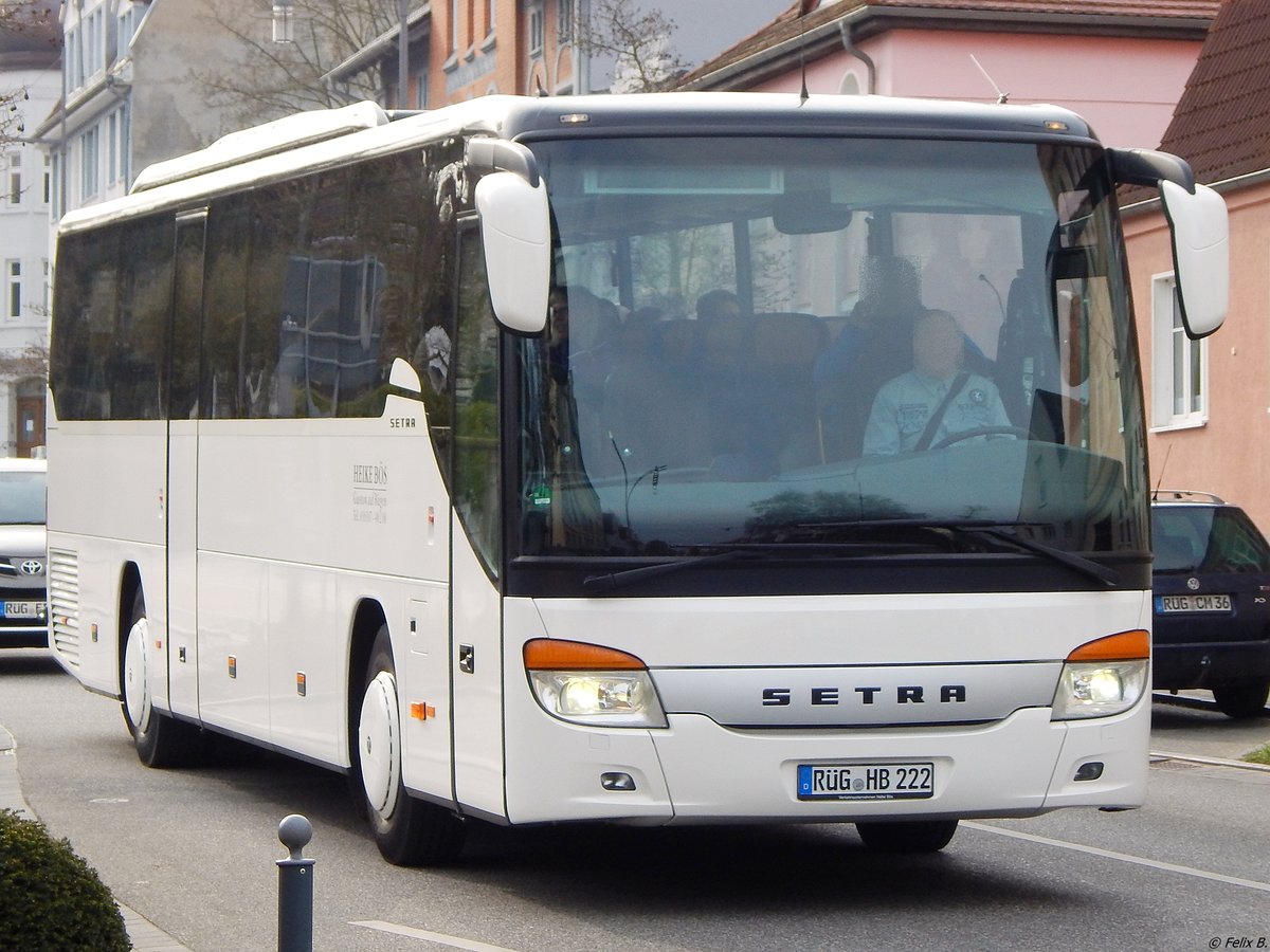 Setra 415 GT von Heike Bös aus Deutschland in Bergen. 