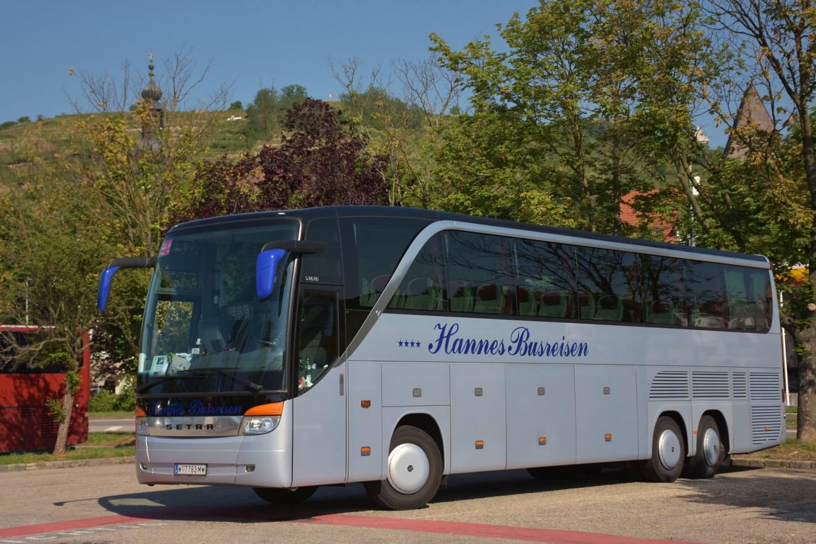 Setra 415 HD von Hannes Busreisen aus Wien im Mai 2018 in Krems.