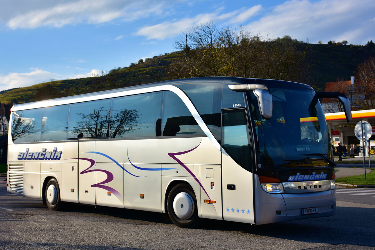 Setra 415 HD von Siencnik Reisen aus sterreich in Krems.