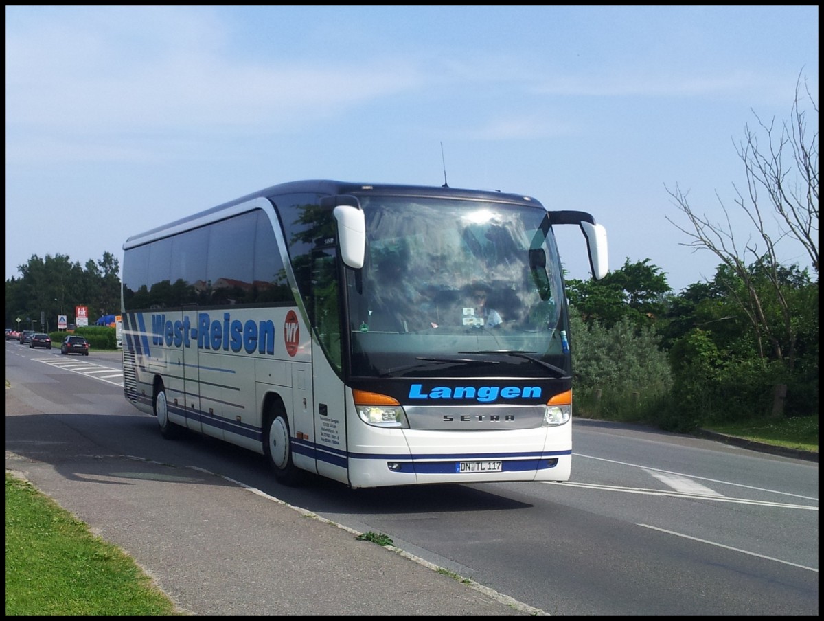 Setra 415 HD von West-Reisen aus Deutschland.