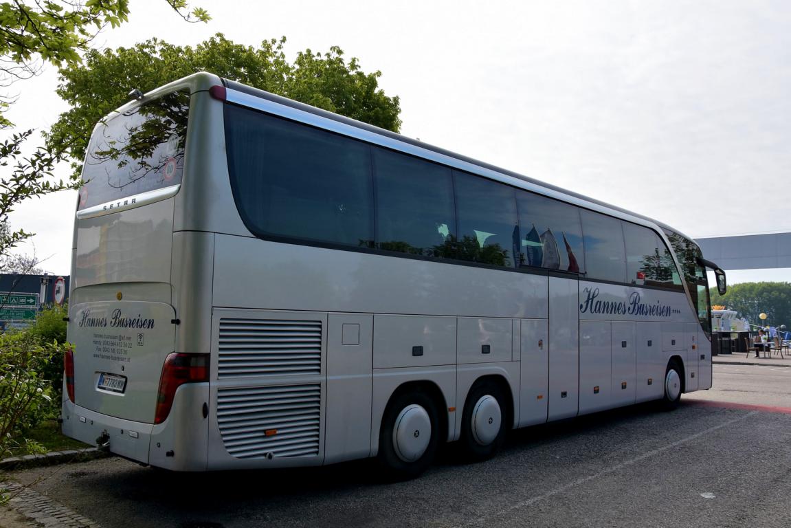 Setra 415 HDH von Hannes Busreisen aus sterreich in Krems.