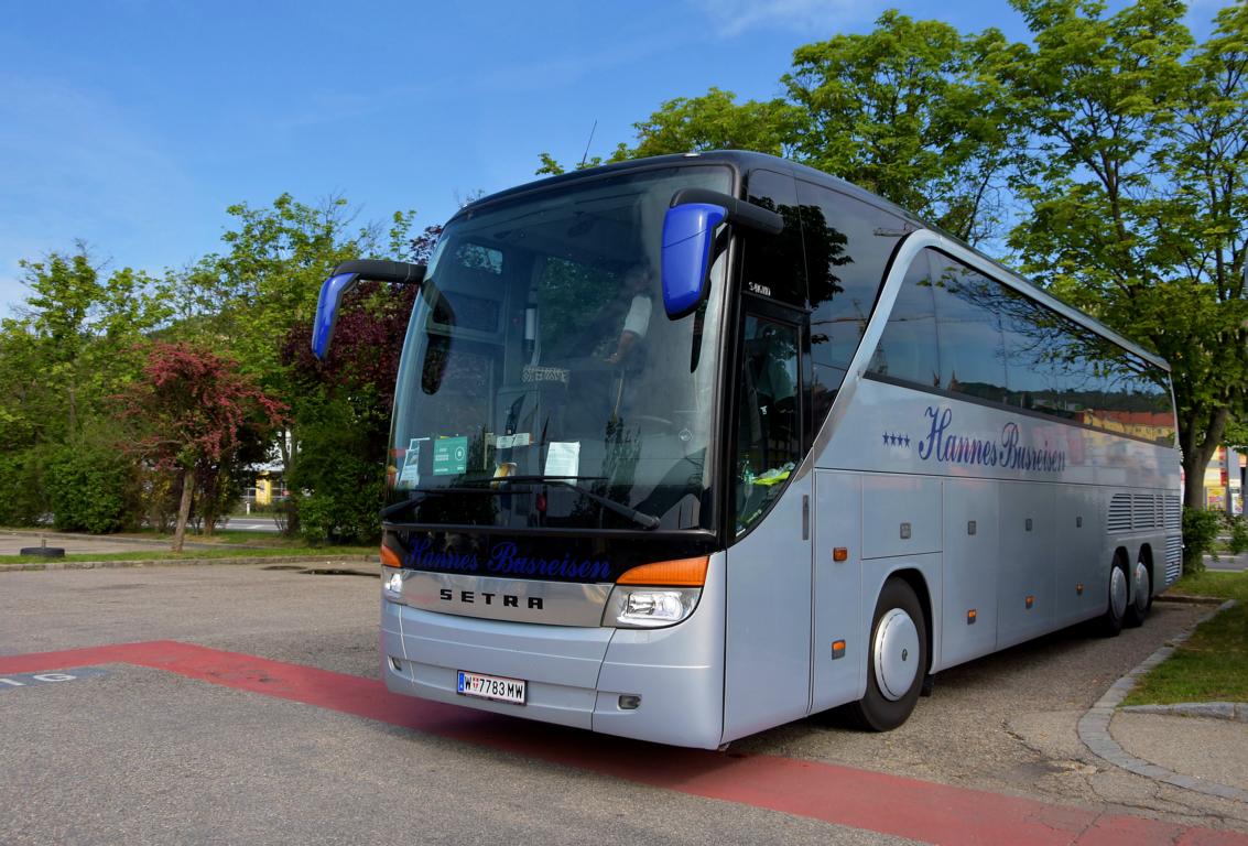 Setra 415 HDH von Hannes Busreisen aus sterreich in Krems.