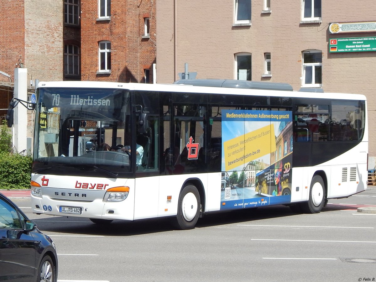 Setra 415 LE Business von Bayer-Reisen aus Deutschland in Ulm.