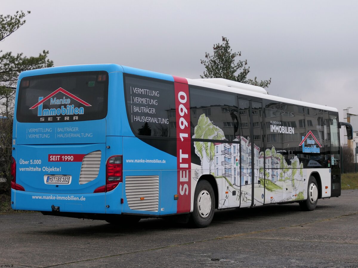 Setra 415 LE Business von Becker-Strelitz Reisen aus Deutschland in Neubrandenburg. 