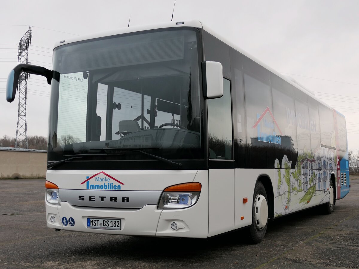 Setra 415 LE Business von Becker-Strelitz Reisen aus Deutschland in Neubrandenburg. 