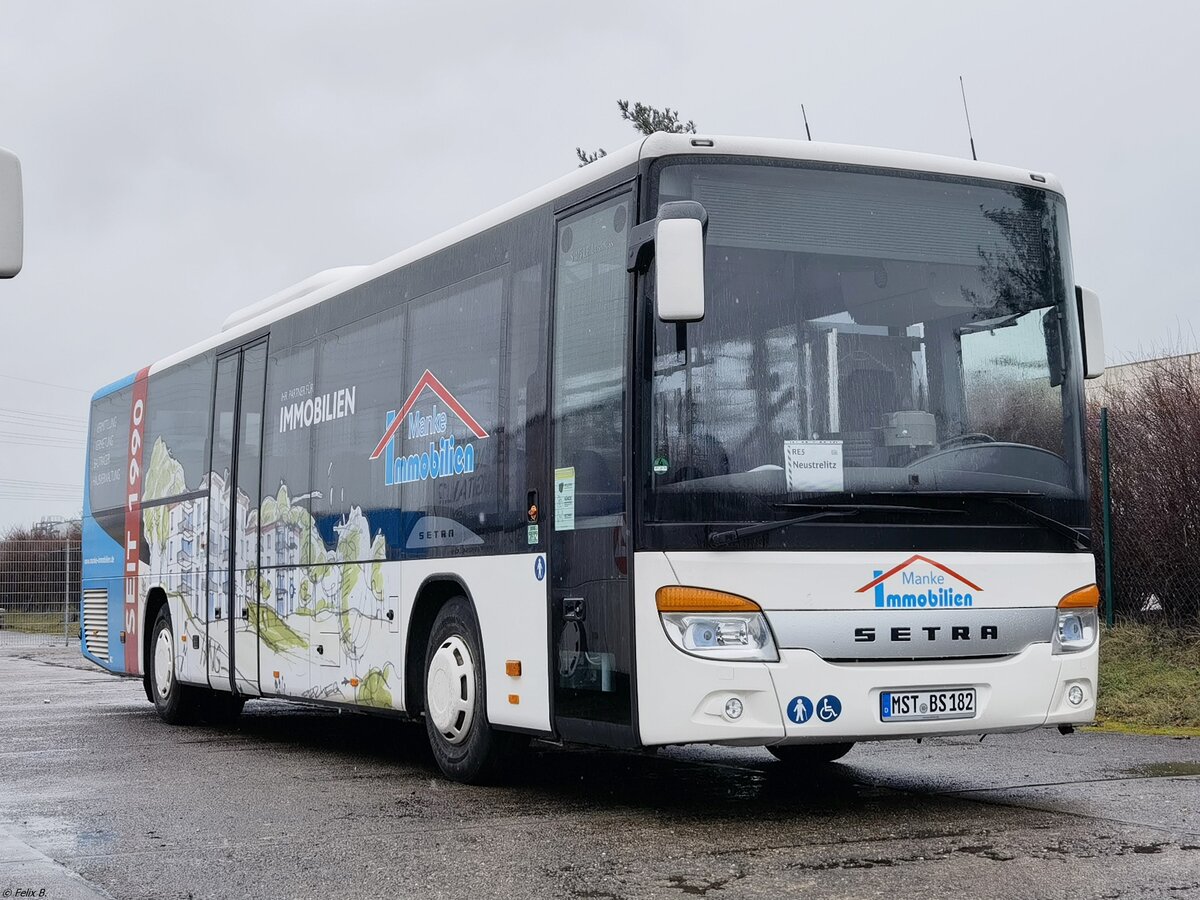 Setra 415 LE Business von Becker-Strelitz Reisen aus Deutschland in Neubrandenburg.