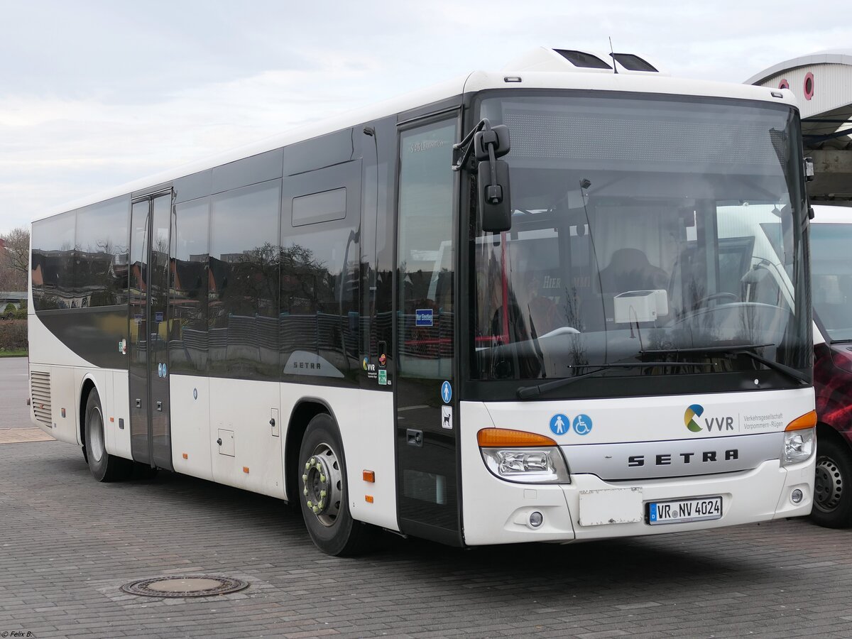 Setra 415 LE Business mit TS-Fahrzeugtechnik der VVR in Bergen.