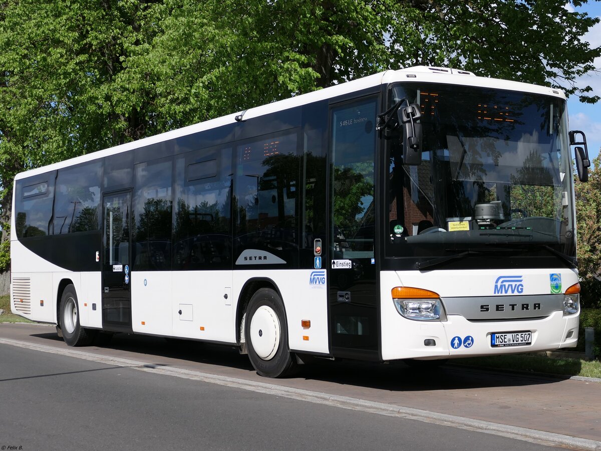 Setra 415 LE Business der MVVG in Plau am See.