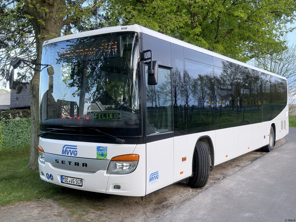 Setra 415 LE Business der MVVG in Quetzin.