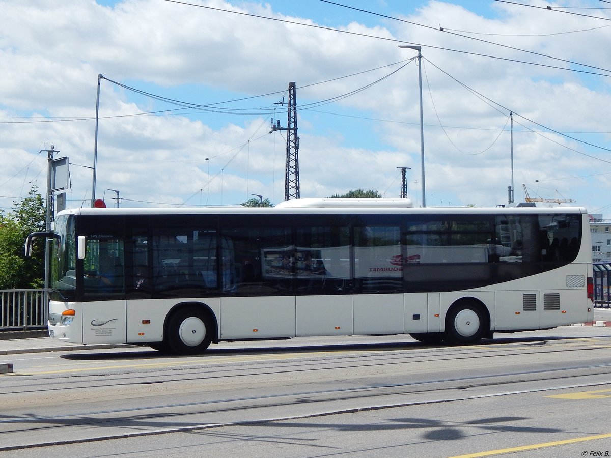 Setra 415 LE Business von Omnibus Pitz aus Deutschland in Ulm.