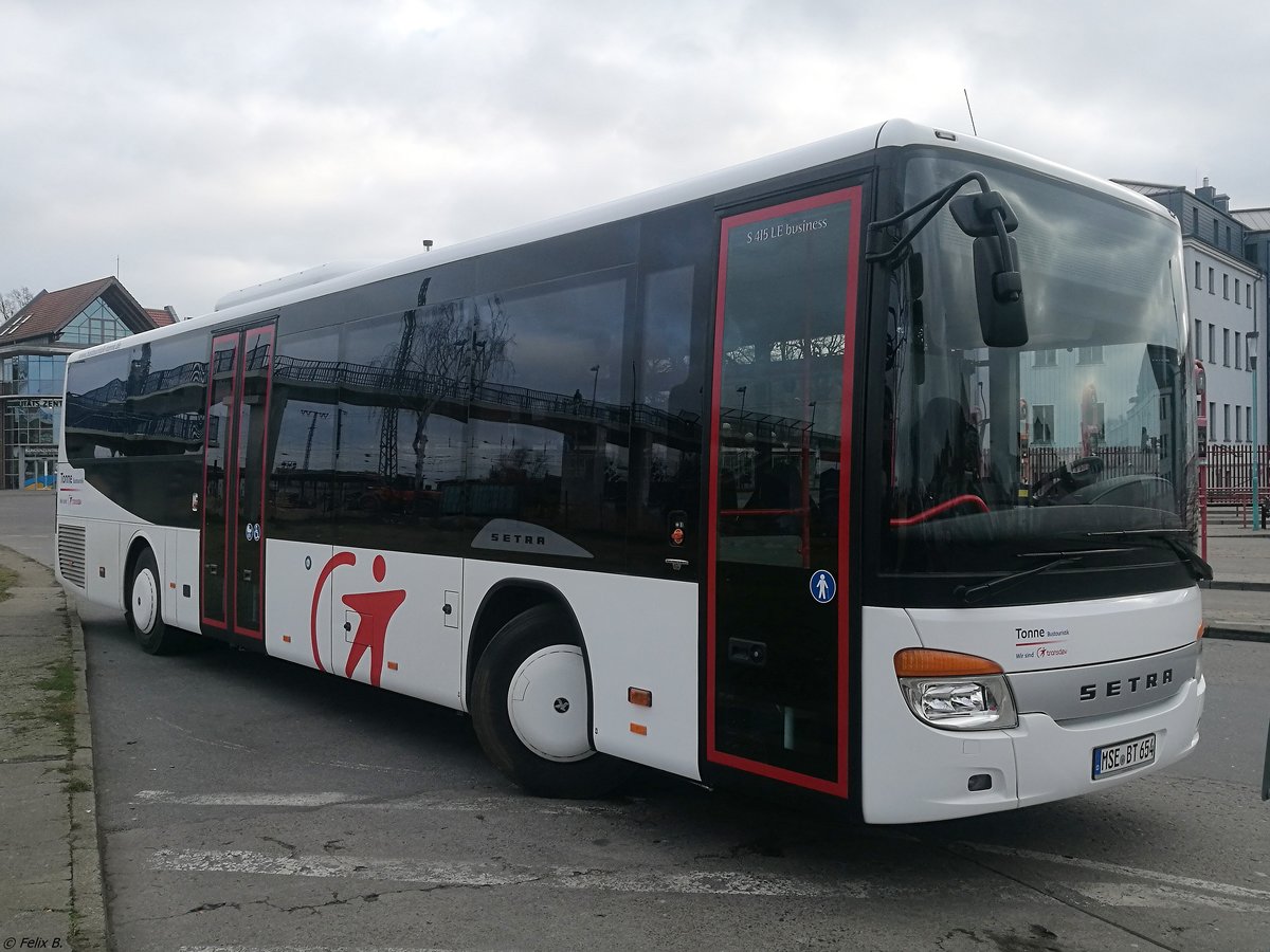 Setra 415 LE Business von Tonne aus Deutschland in Neubrandenburg.