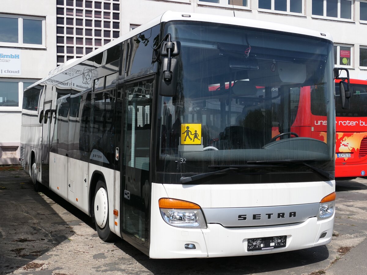 Setra 415 LE Business von URB aus Deutschland in Ueckermünde.