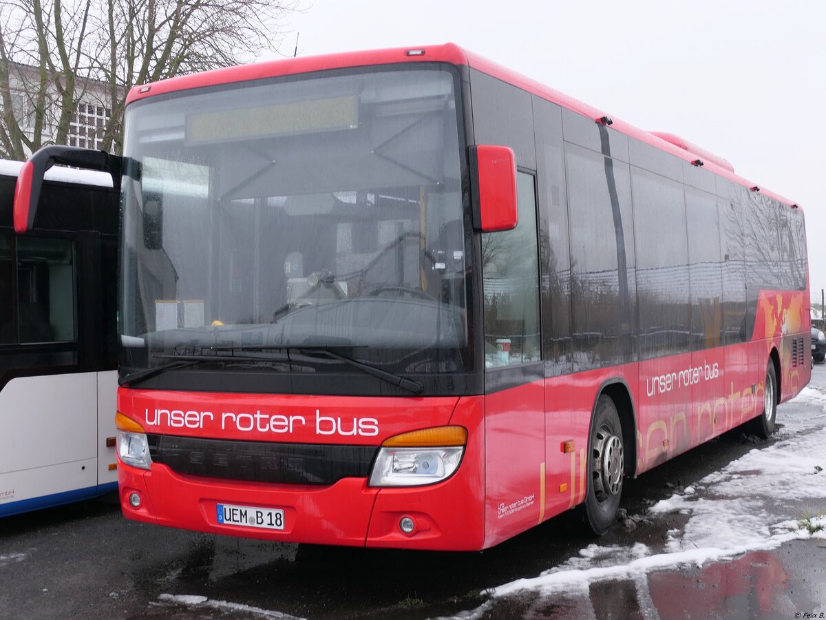 Setra 415 LE Business von URB aus Deutschland in Ueckermünde.