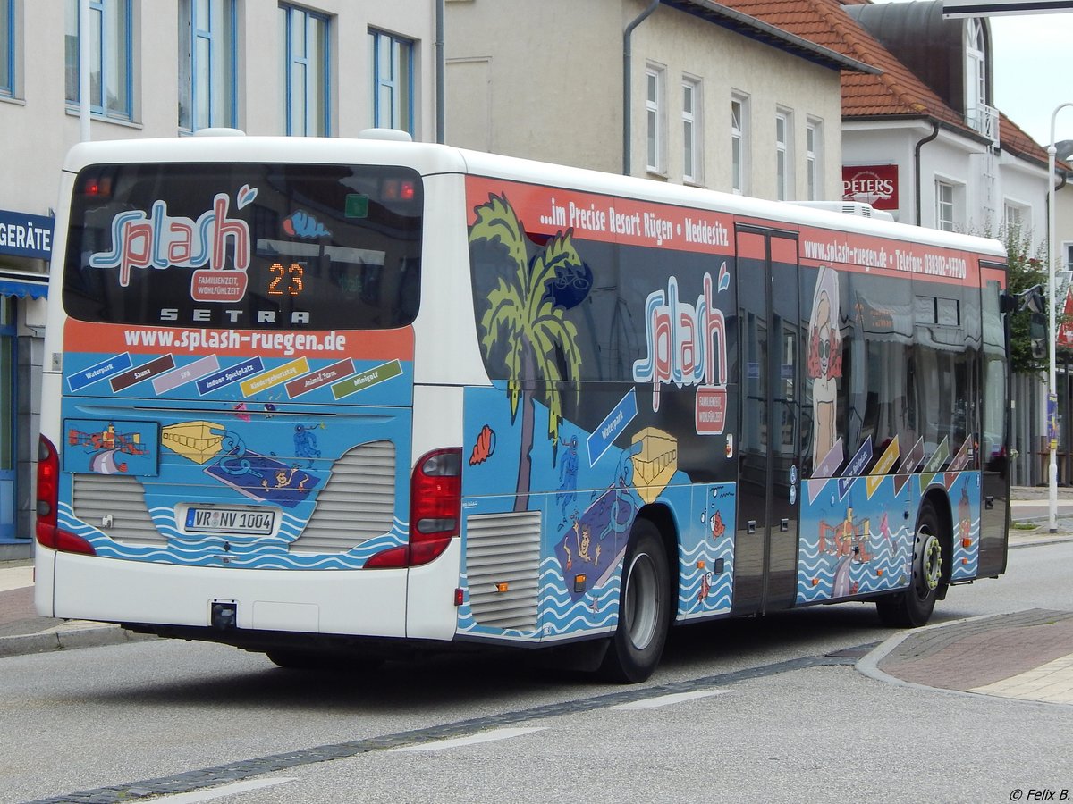 Setra 415 LE Business der VVR in Sassnitz.