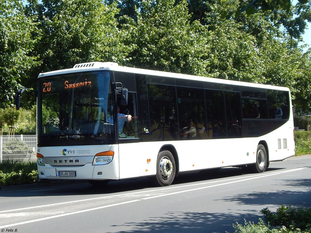 Setra 415 LE Business der VVR in Binz.