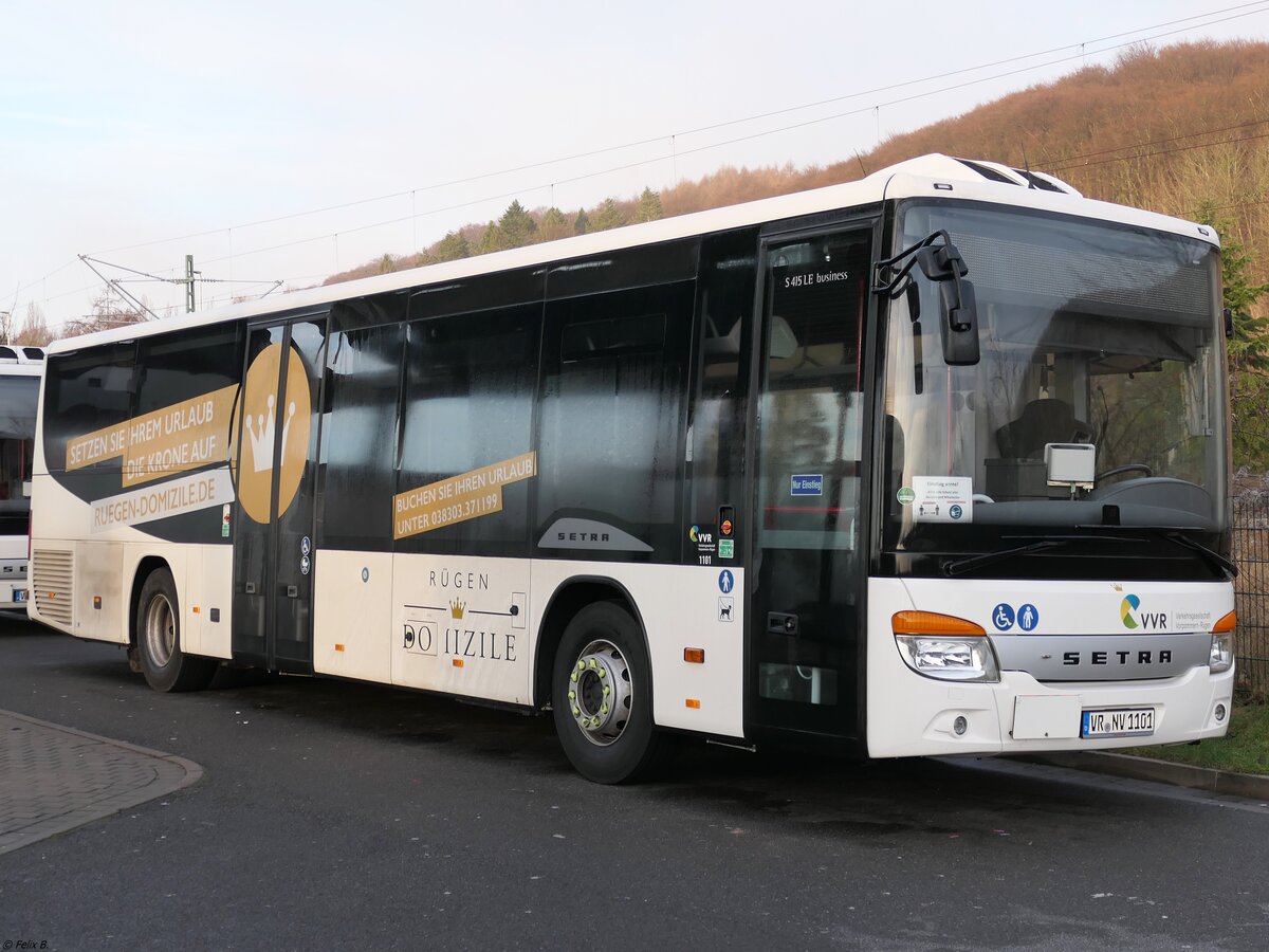 Setra 415 LE Business der VVR in Sassnitz.