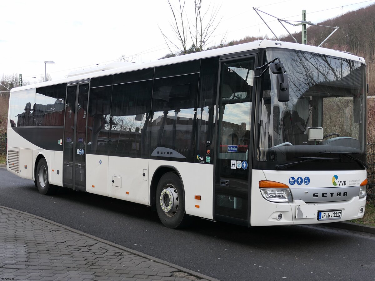 Setra 415 LE Business der VVR in Sassnitz.